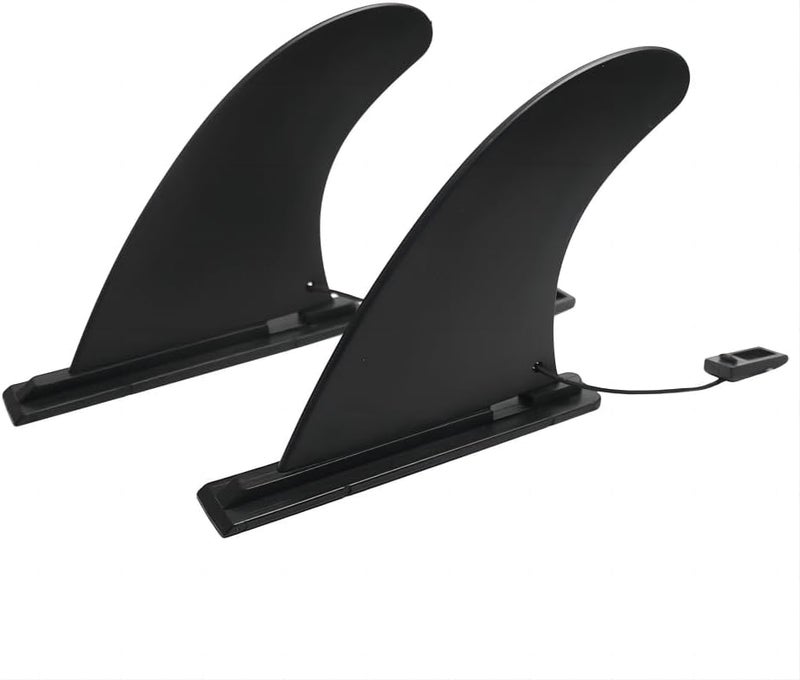 bohally Big SUP Single Fin and Small Side fin Detachable Fin for Longboard, Surfboard and Paddleboard Replacement Quick Fin. - Image 1